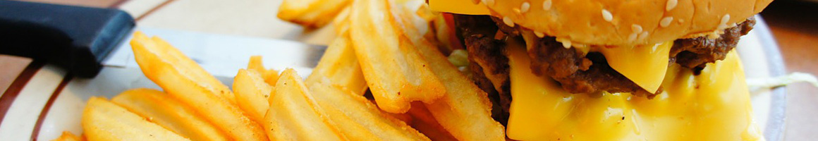 Eating Burger at Bev's Better Burgers of Alachua restaurant in Alachua, FL.